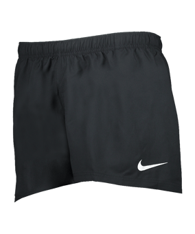 Nike Team Stock Running Short Schwarz F010 - schwarz