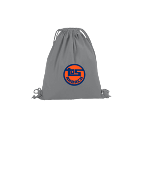 Merch Organic Premium Cotton Gymsack Light Grey | logo4c