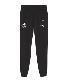 PUMA teamGOAL Casuals Jogginghose Schwarz F03