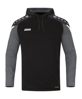 JAKO Performance Hoody Schwarz Grau F804