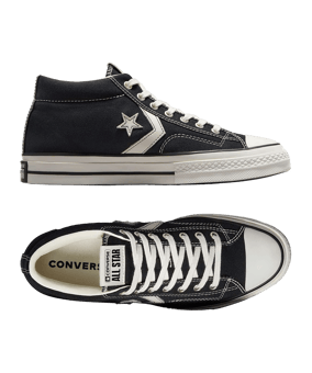 Converse Star Player 76 Schwarz - schwarz