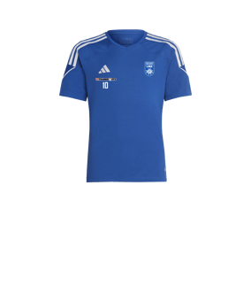 adidas Tiro 23 Trikot Kids Blau Weiss