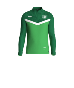 JAKO Iconic HalfZip Sweatshirt Kids Grün F222