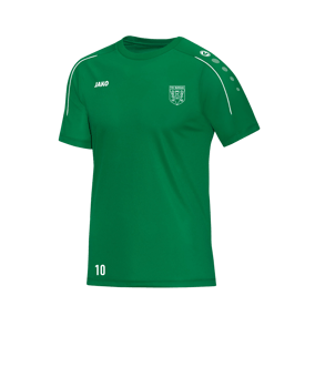 JAKO Classico T-Shirt Grün Weiss F06