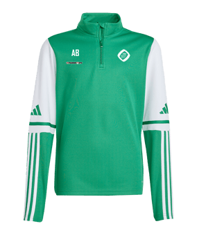 adidas Squadra 25 HalfZip Sweatshirt Kids Grün