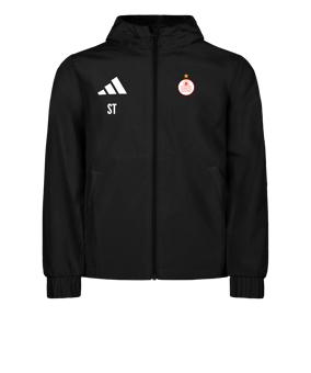 adidas Entrada 26 Regenjacke Schwarz