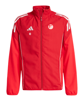 adidas Tiro 25 Competition Präsentationsjacke Kids Rot