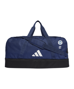 adidas Tiro League Duffel Bag Gr. L Blau Weiss