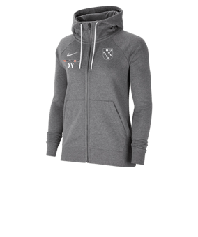 Nike Park 20 Fleece Kapuzenjacke Damen Grau F071