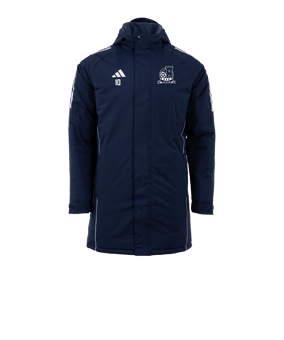 Veste à capuche adidas Tiro 24 bleu blanc 