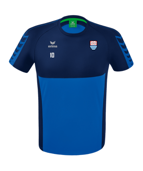 Erima Six Wings T-Shirt Kids Blau Dunkelblau