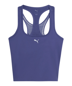 PUMA Cloudspun Mesh 2in1 Tanktop Damen Blau F46 - blau