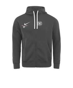 Nike Park 20 Fleece Kapuzenjacke Grau F071