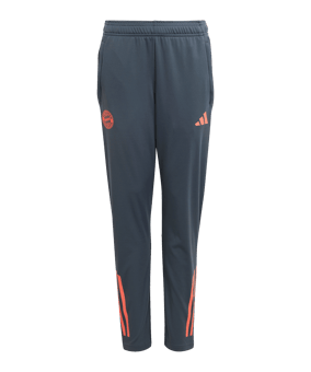 adidas FC Bayern München Trainingshose Kids Weiß - weiss