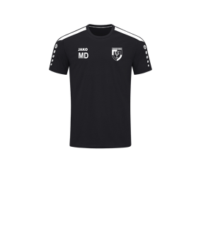JAKO Power T-Shirt Kids Schwarz Weiss F800