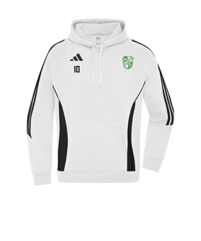 adidas Tiro 24 Hoody Weiss Schwarz