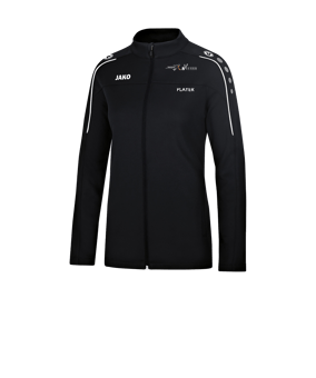 JAKO Classico Freizeitjacke Damen Schwarz F08