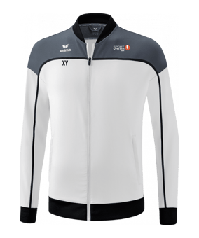 Erima Change by Präsentationsjacke Kids Weiss Grau