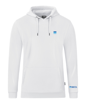 JAKO Organic Kapuzensweat Weiss F000 
