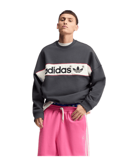 adidas Originals Block Felpa Nero - nero