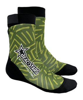 Ballsportdirekt Beachstar Labyrinth Socken Grün - gruen