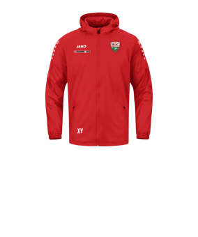 JAKO Team 2.0 Allwetterjacke Kids Rot F100