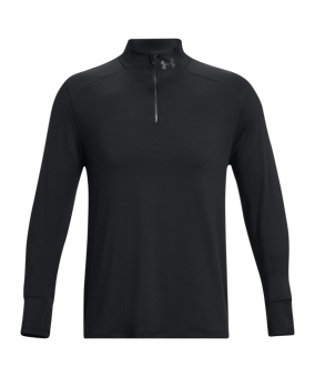 Under Armour Qualifier Run 1/4 Zip Sweatshirt F001 - schwarz