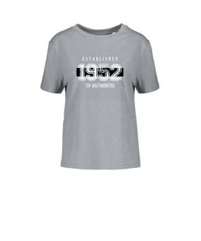 Merch Muser T-Shirt Women Heather Grey | #established