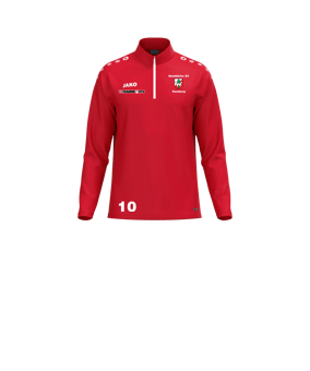JAKO One Zip Top Kids Rot F100