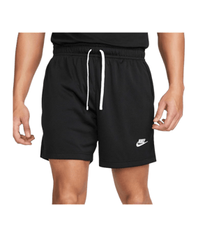 Nike Club Mesh Flow Short Schwarz F010