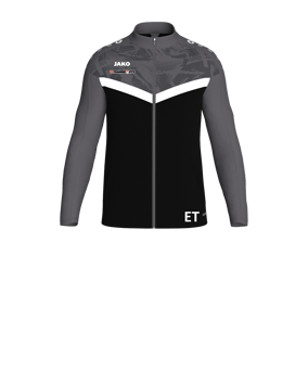 JAKO Iconic Polyesterjacke Kids Schwarz F801