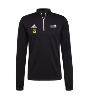 adidas Entrada 22 HalfZip Sweatshirt Schwarz
