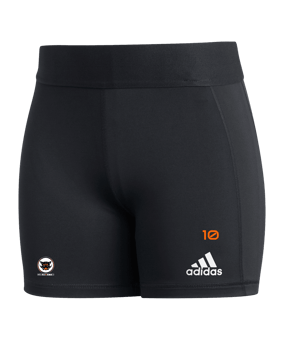 adidas Techfit Volleyball Short Schwarz Weiss