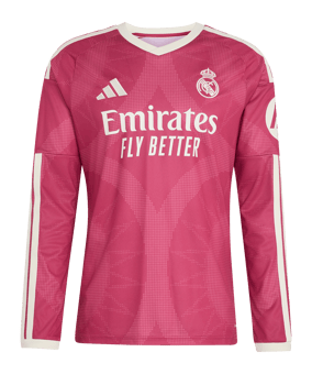 adidas Real Madrid Maglia maniche lunghe 3rd 2026/2027 Rosa - rosa
