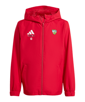 adidas Entrada 26 Jacke Kids Rot