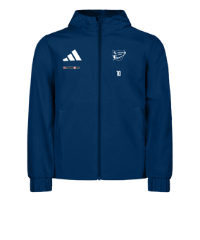 adidas Entrada 26 Regenjacke Dunkelblau