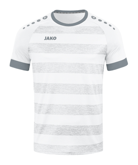 JAKO Celtic Melange KA Trikot Weiss Grau F003 - weiss