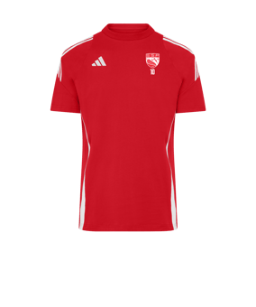 T-shirt adidas Tiro 24 rouge blanc 