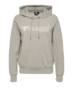 hummel Noni Hoody Damen Grau F2006 - grau