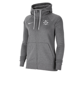 Nike Park 20 Fleece Kapuzenjacke Damen Grau F071