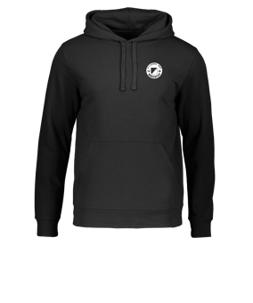 Merch Drummer 2.0 Hoody Black | #logo1c (weiß)