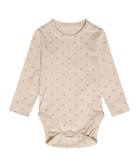 Hummel Mini Bee Aop Body L/S Anzug Kids Weiß F8141 - weiss