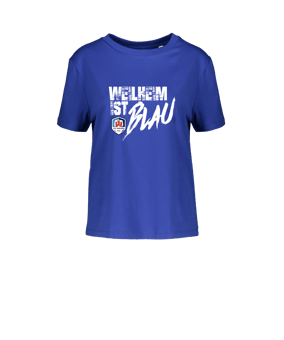 Merch Muser T-Shirt Women Worker Blue | #blau