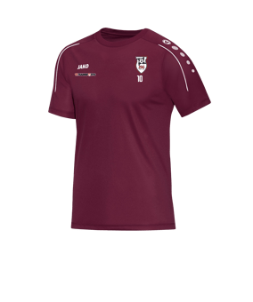 JAKO Classico T-Shirt Weinrot F14