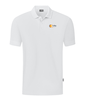 JAKO Organic Poloshirt Weiss F000
