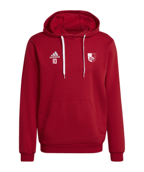 adidas Entrada 22 Hoody Rot