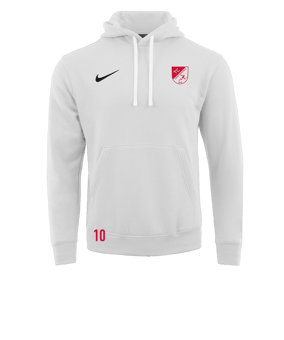 Nike Park 20 Fleece Hoody Weiss Grau F101
