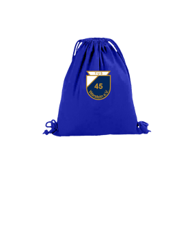 Merch Organic Premium Cotton Gymsack Bright Royal