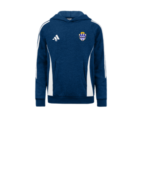 Sweat à capuche adidas Tiro 24 bleu blanc 