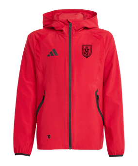 adidas Tiro Travel Windjacke Kids Rot